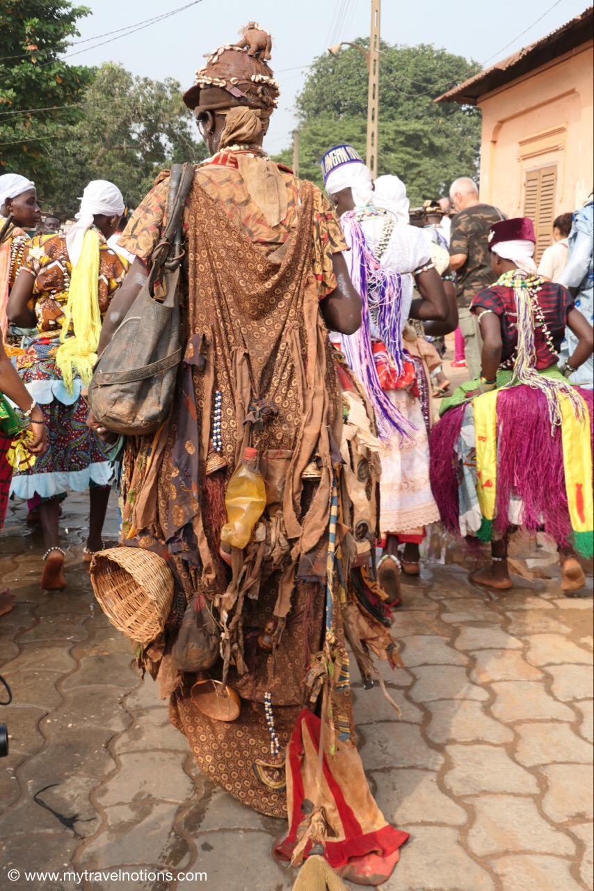 The Voodoo Festival at the slave gate to the “Door of No Return” in